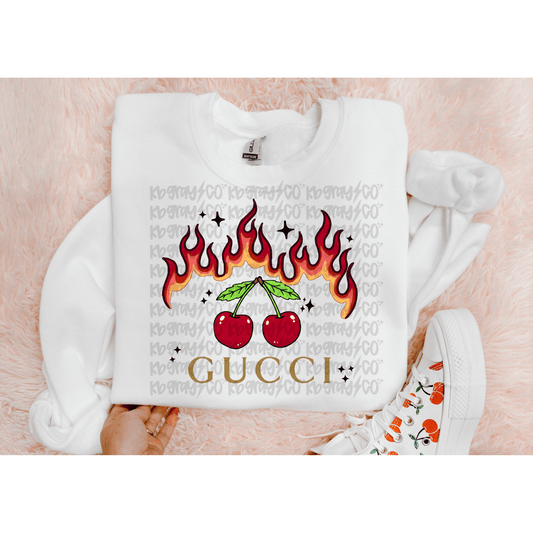 Gucci flames with Cherries