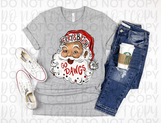 Go Dawgs Santa