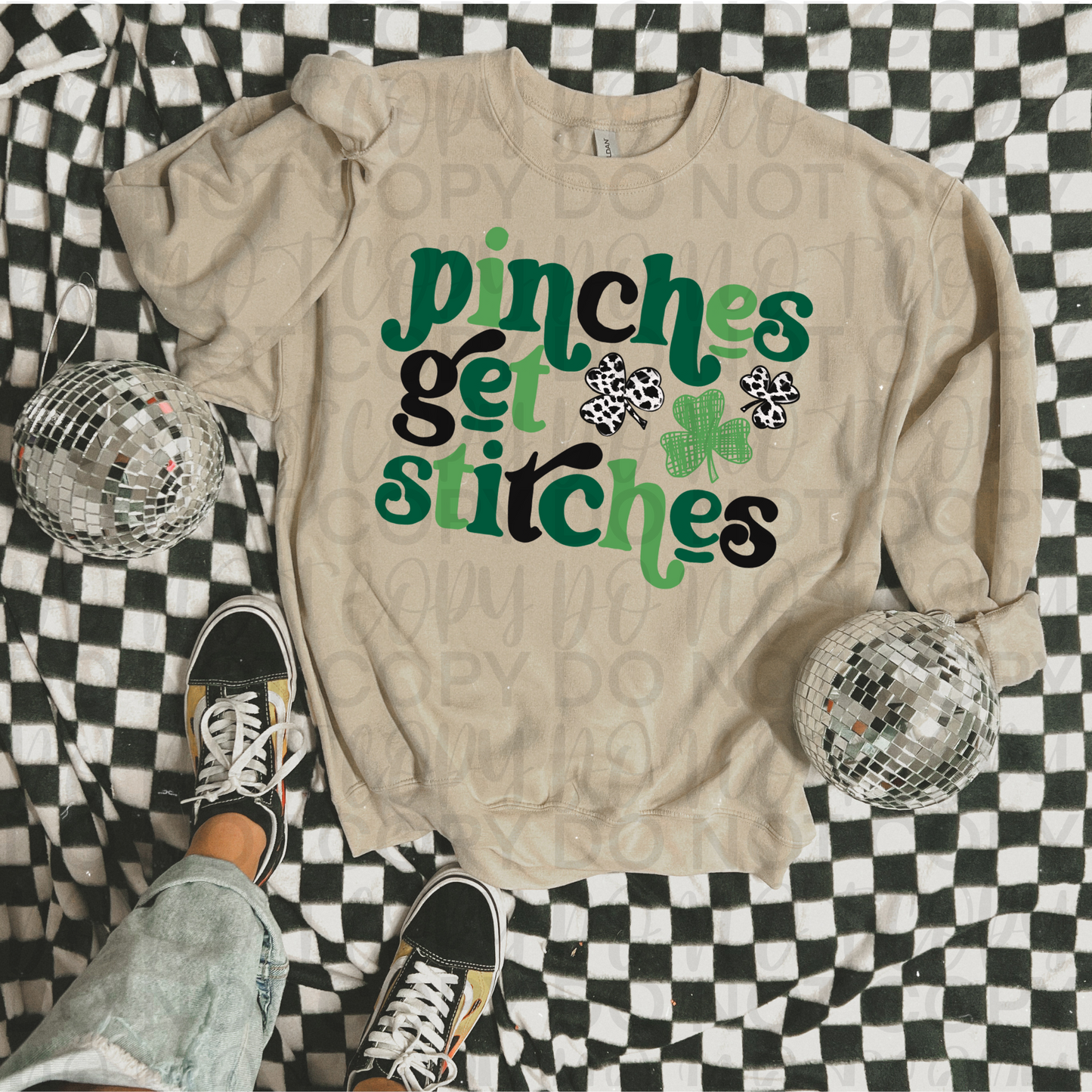 Pinches get stitches