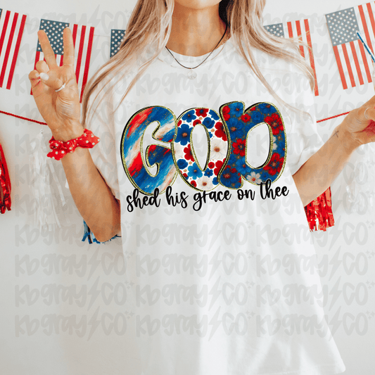 God shed his grace on thee