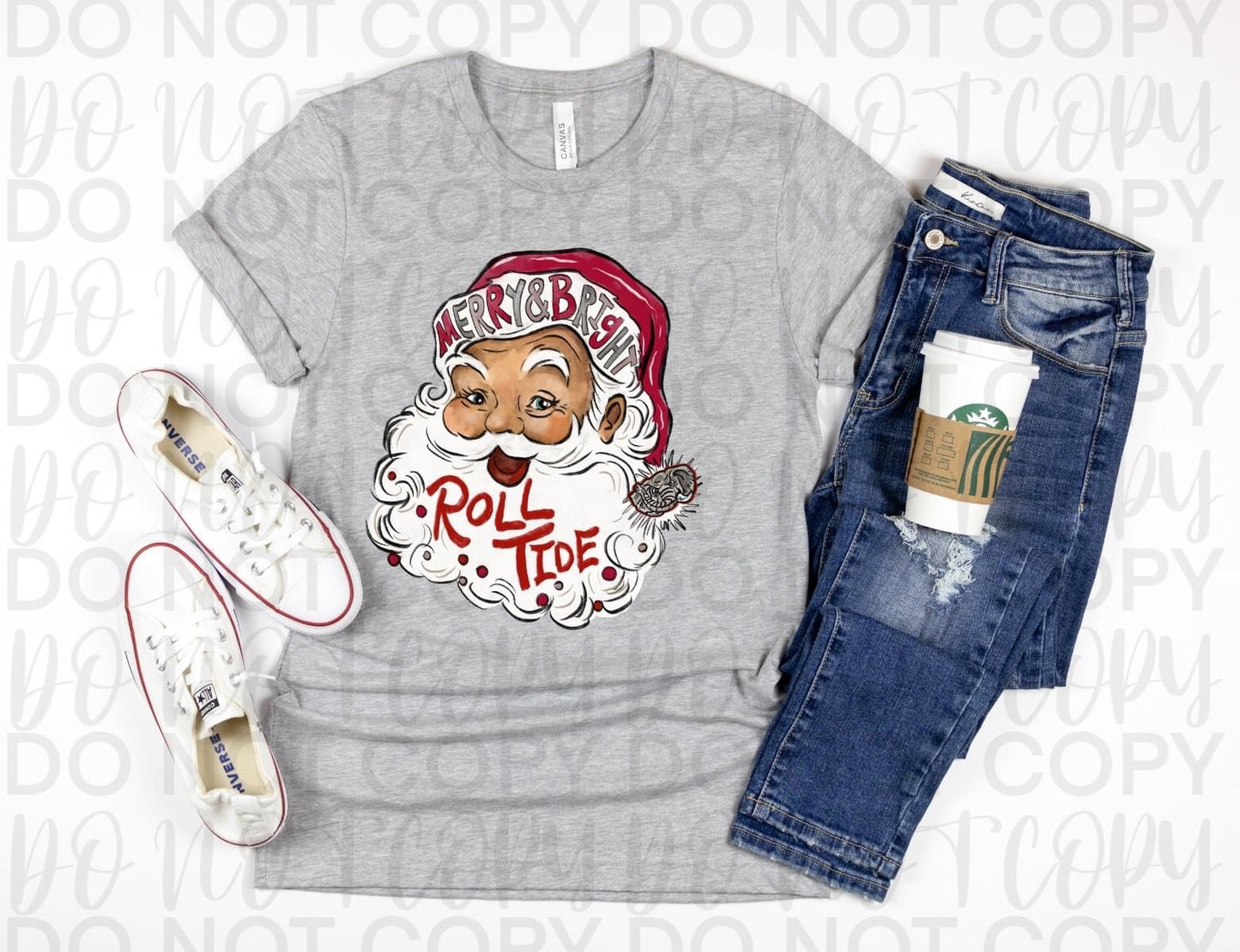 Roll Tide Santa