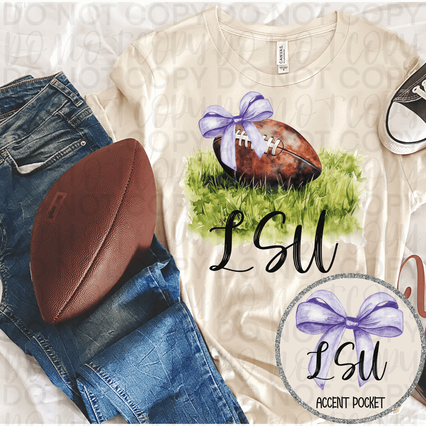 All Teams Football Bow