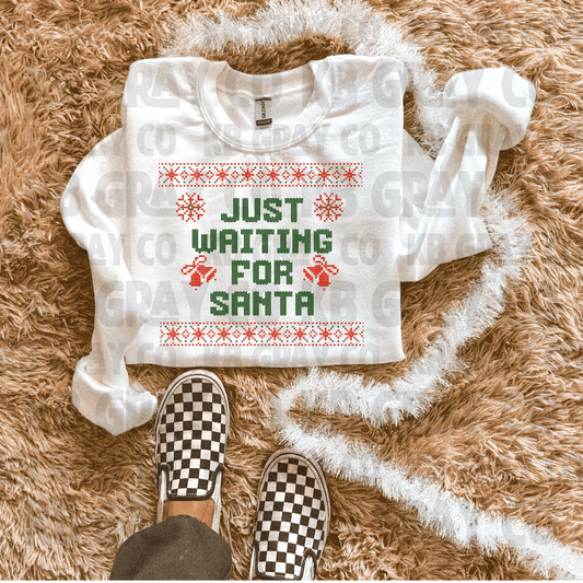 Just waiting for Santa