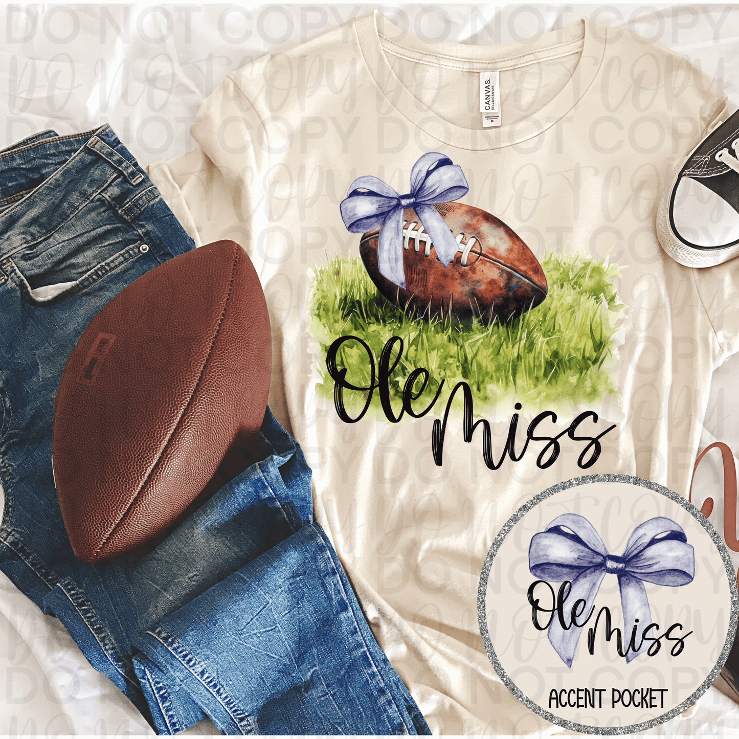 All Teams Football Bow