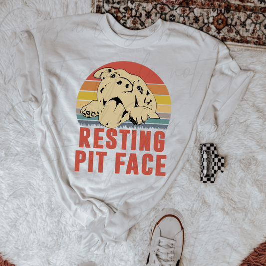 Resting Pit Face