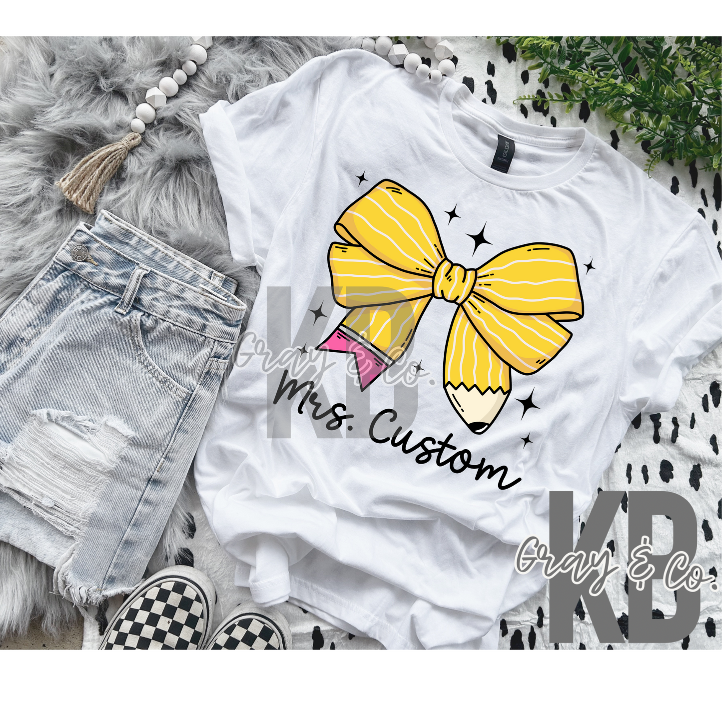Custom Pencil Bow