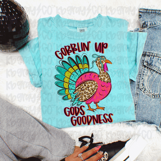 Gobblin’ up God goodness