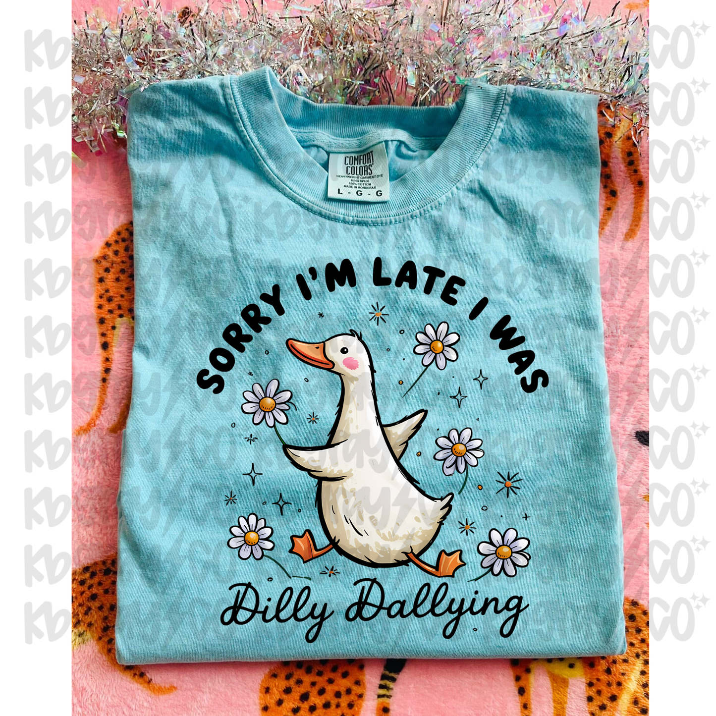 Sorry I’m late I was silly dallying