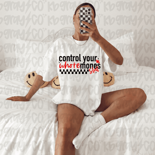 Control your whore-mones