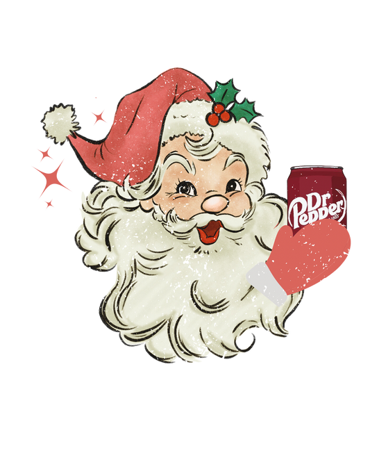 Dr Pepper Santa