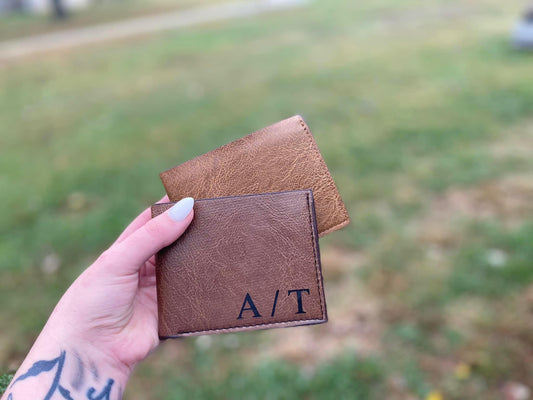Laser Engraved Wallet