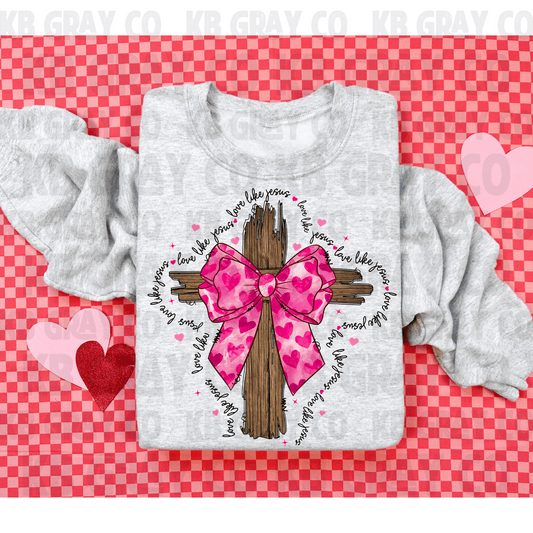 Love like Jesus cross