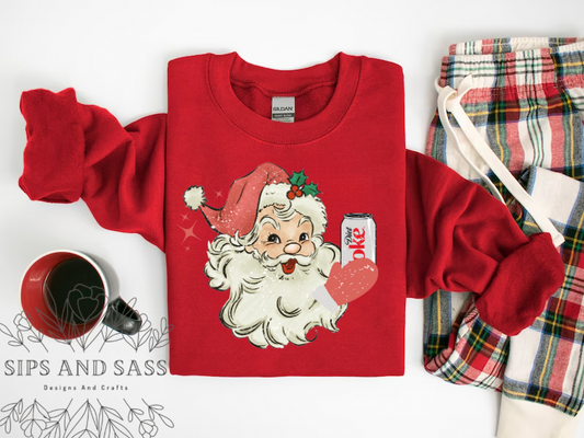 Diet Coke Santa