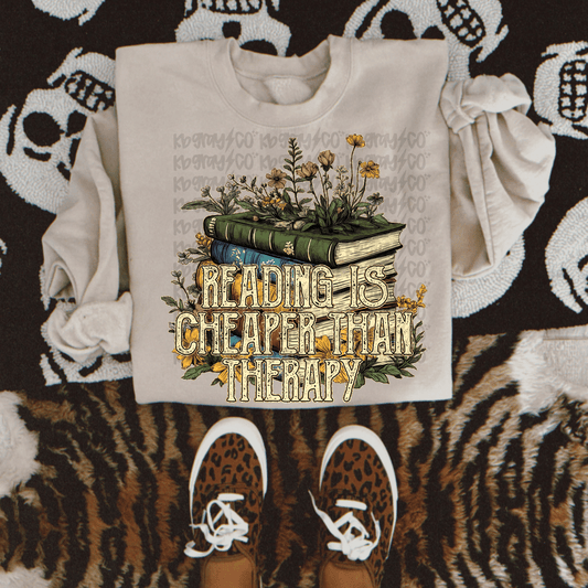 Reading is cheaper than therapy