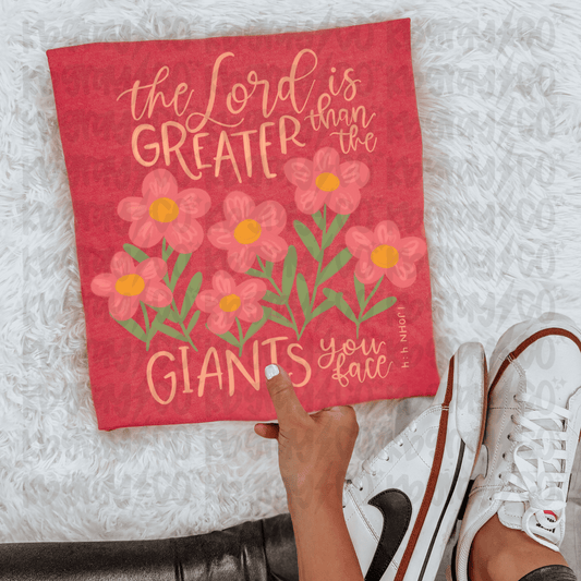 The lord is greater