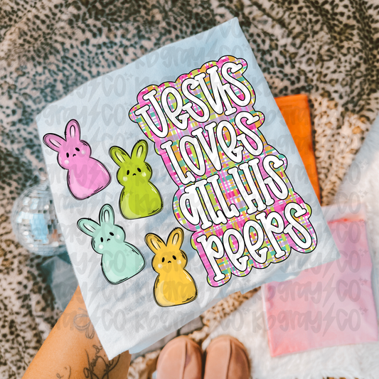 Jesus loves all his peeps