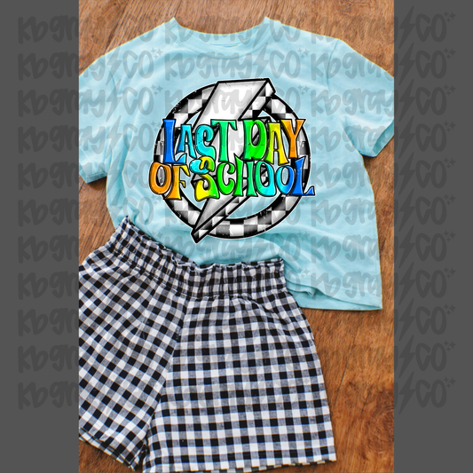 Last day of school - infant toddler and youth