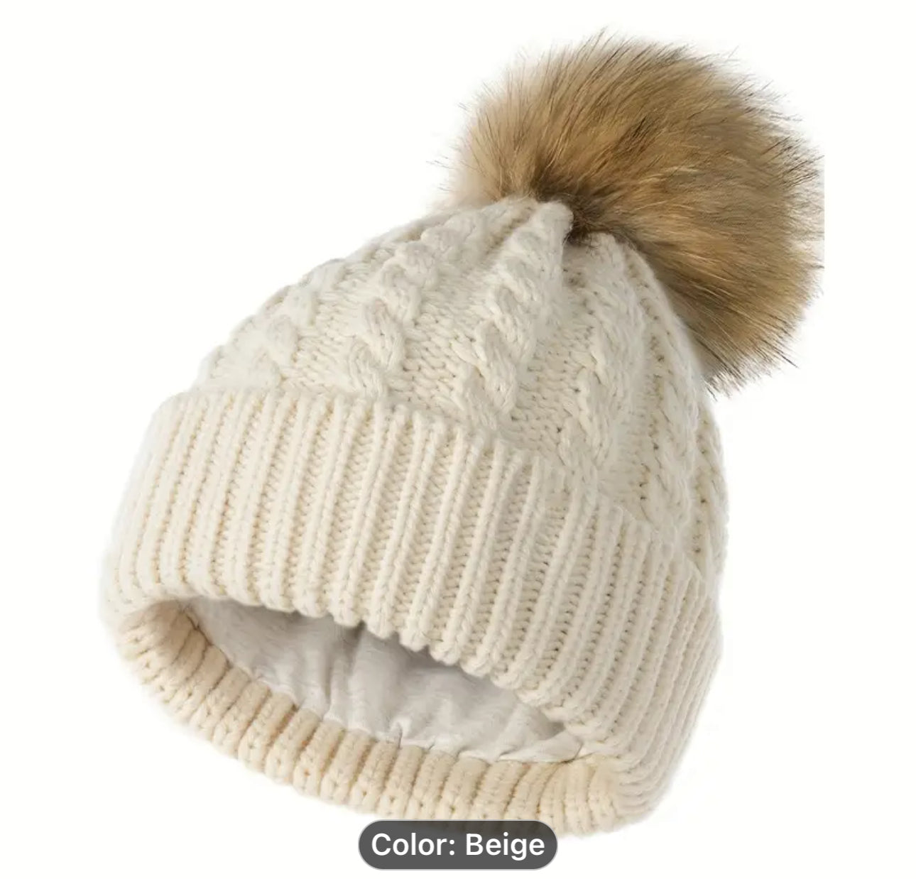 Customized Beanies single Pom