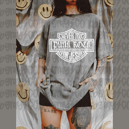 Never too punk rock for Jesus