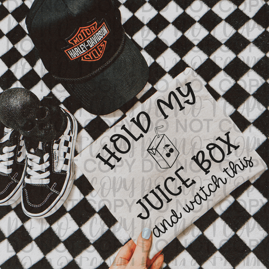 Hold my juice box