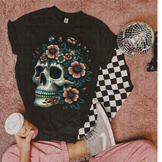 Floral Skull
