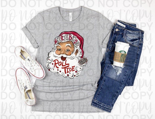 Roll Tide Santa