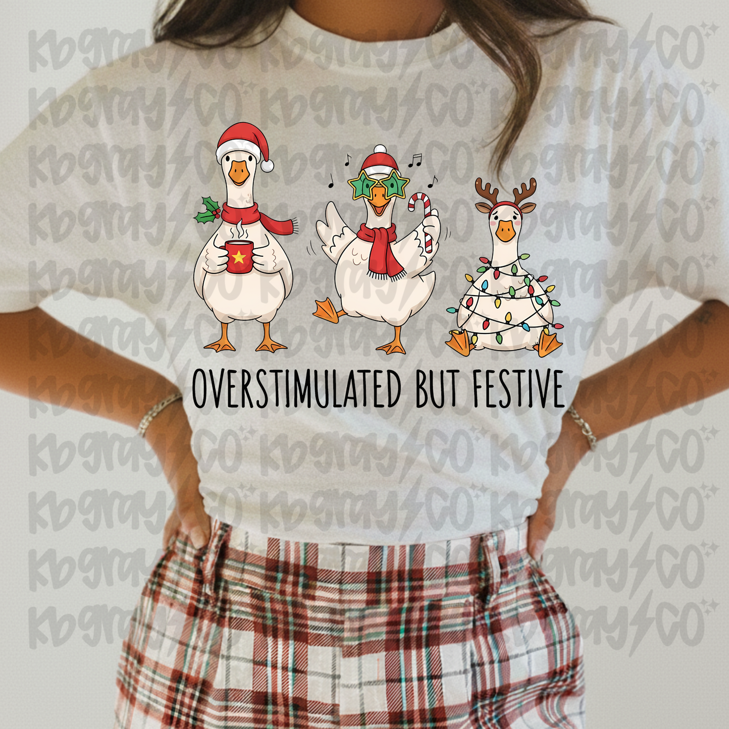 Overstimulated but festive