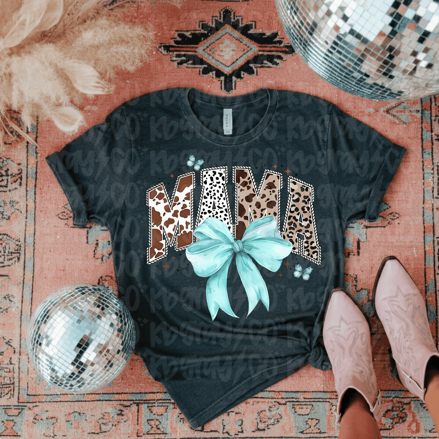 Mama Cow Print