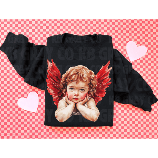 Angel - red wings