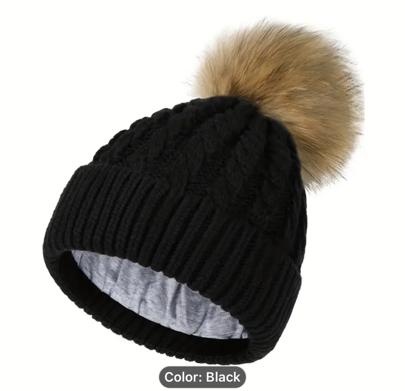 Customized Beanies single Pom
