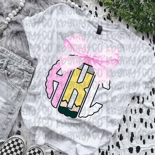 Custom Monogram - infant toddler and youth