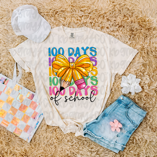 100 days of school - infant toddler and youth