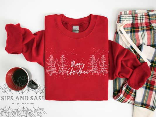 Merry Christmas hand drawn
