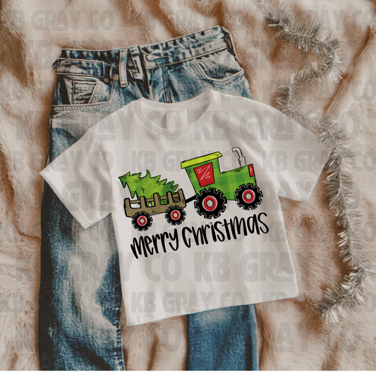 Merry Christmas Tractor