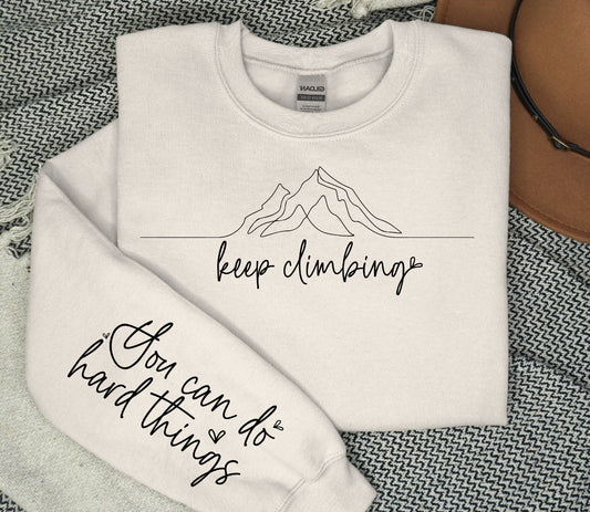 Keep climbing