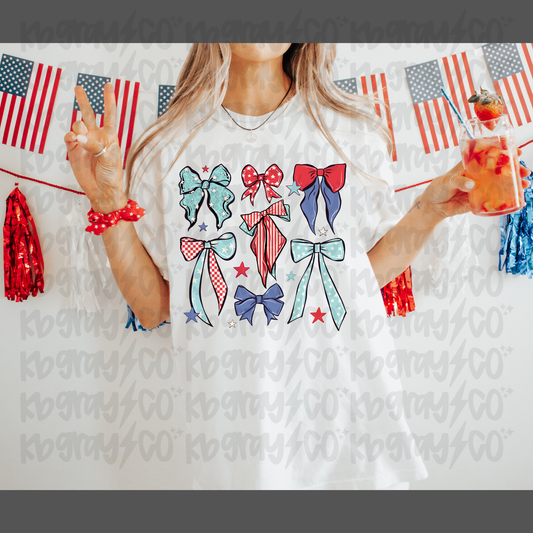 Patriotic bows