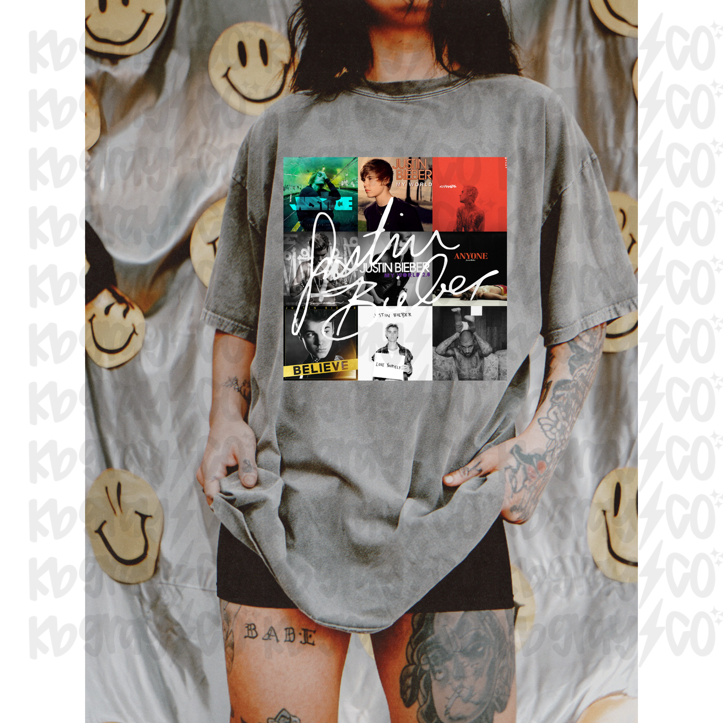 Justin Bieber Album Collage