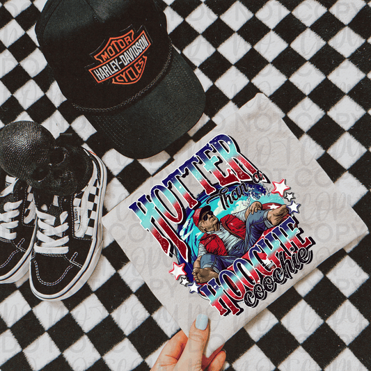 Hotter than a hoochie coochie