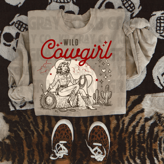 Wild cowgirl