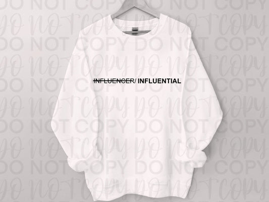 Influencer/influential