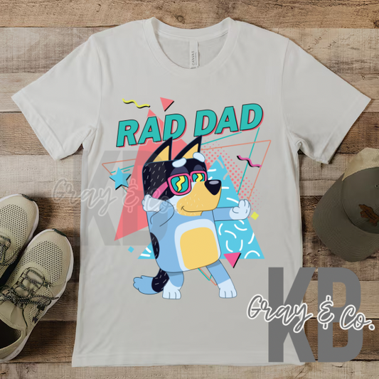 Rad Dad bluey