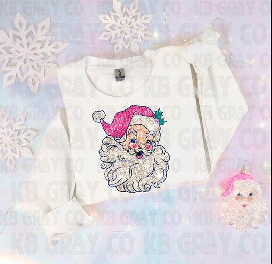 Faux Glitter Santa - KIDS