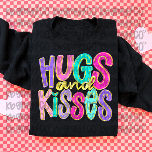 Hugs and kisses