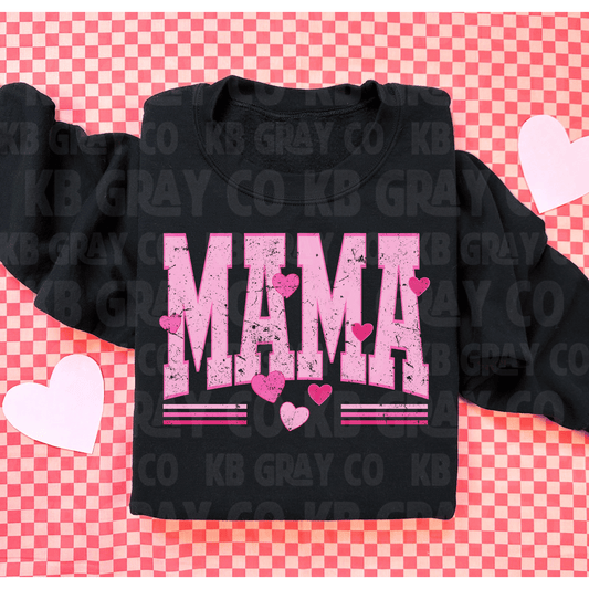 Mama pink Hearts