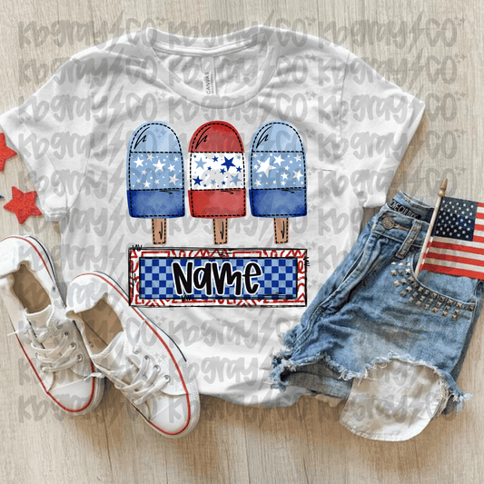 Custom popsicles infant, toddler, and youth