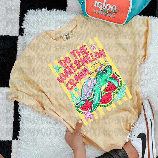 Do the watermelon crawl