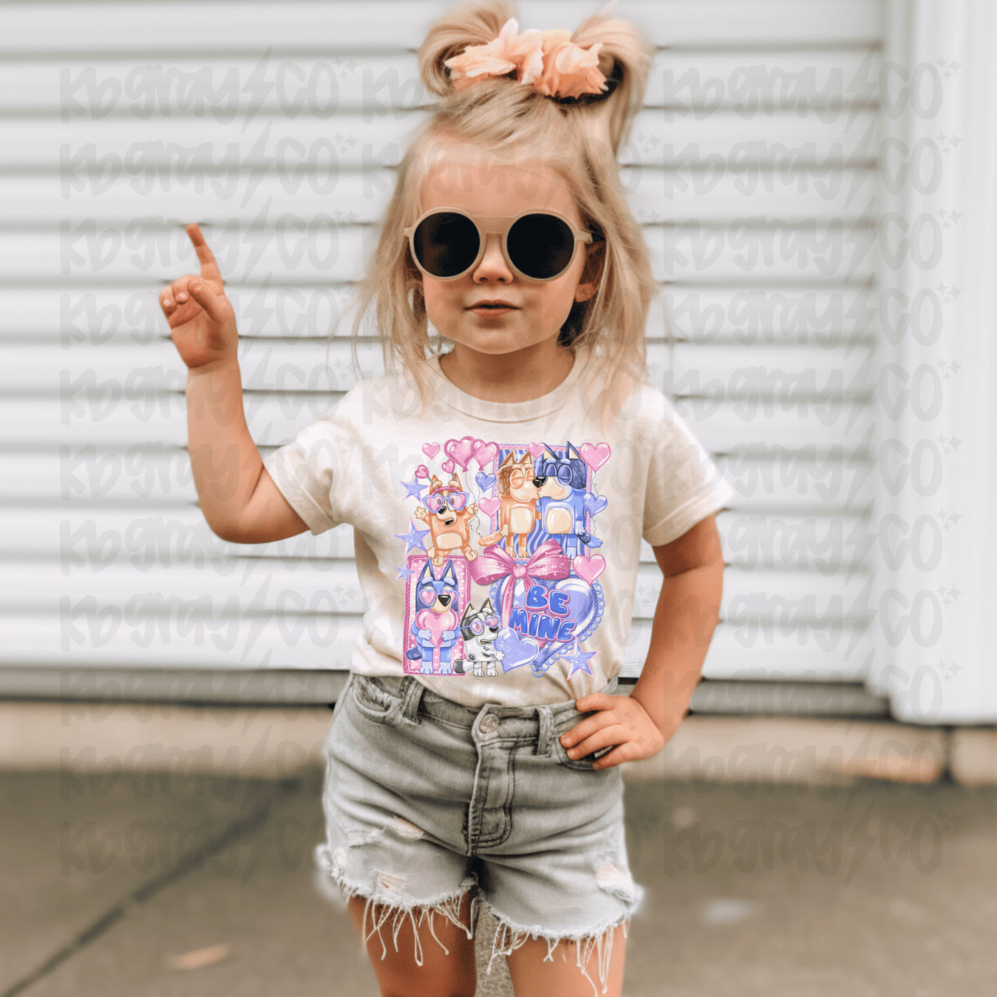 Bluey Valentine’s Day - infant toddler and child