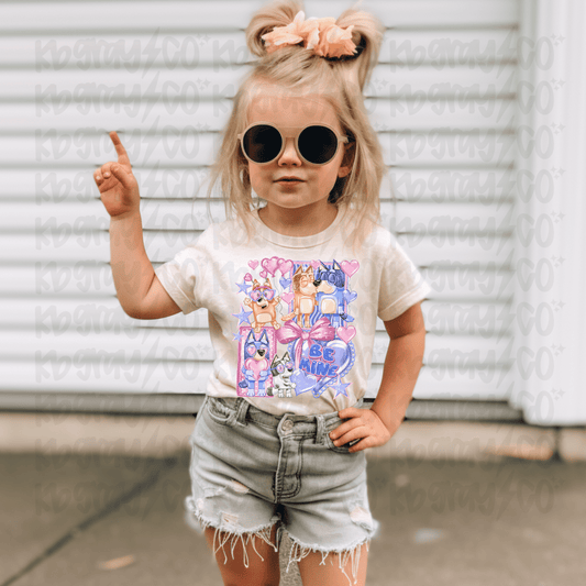 Bluey Valentine’s Day - infant toddler and child