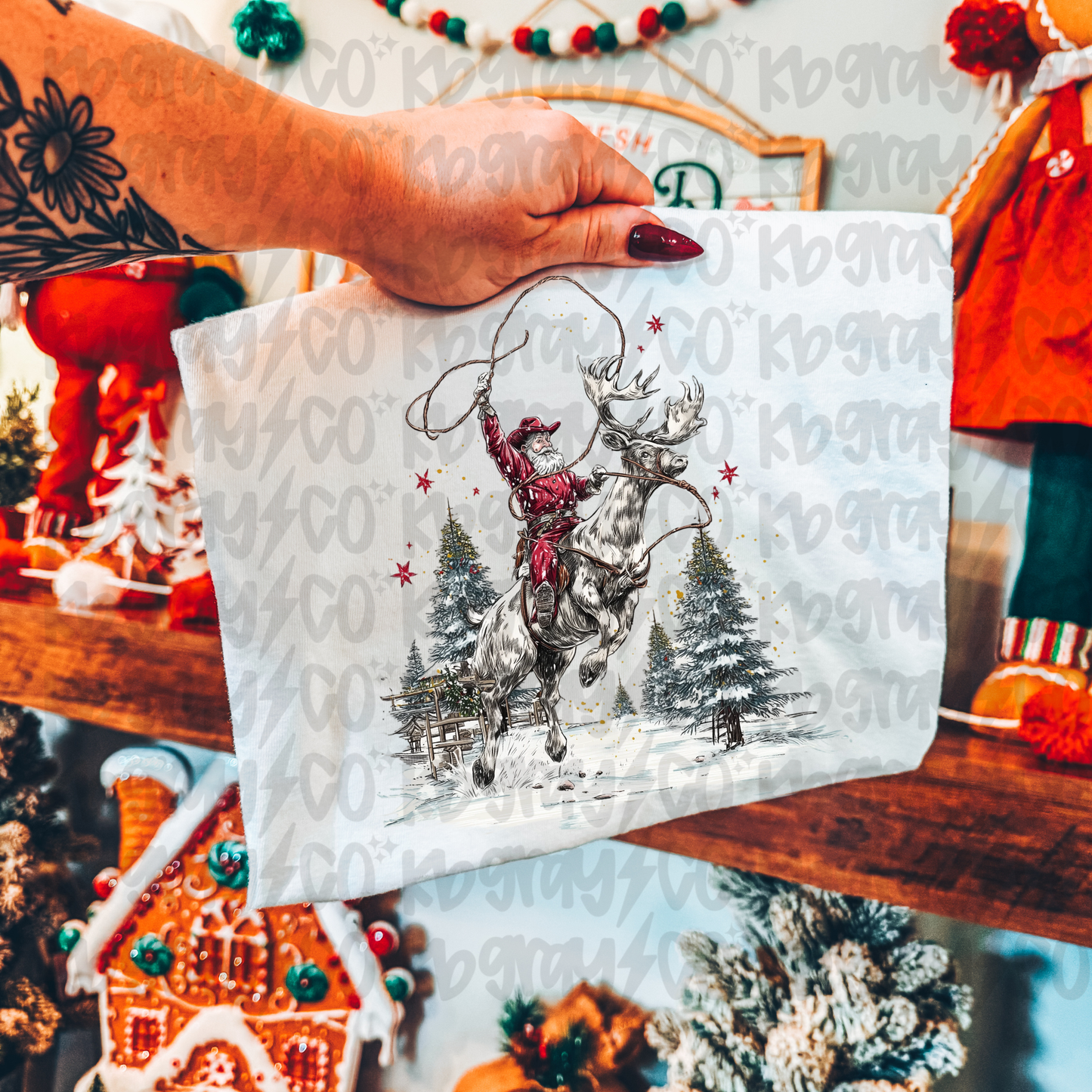 Cowboy santa