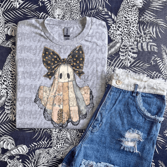 Patchwork bow ghost